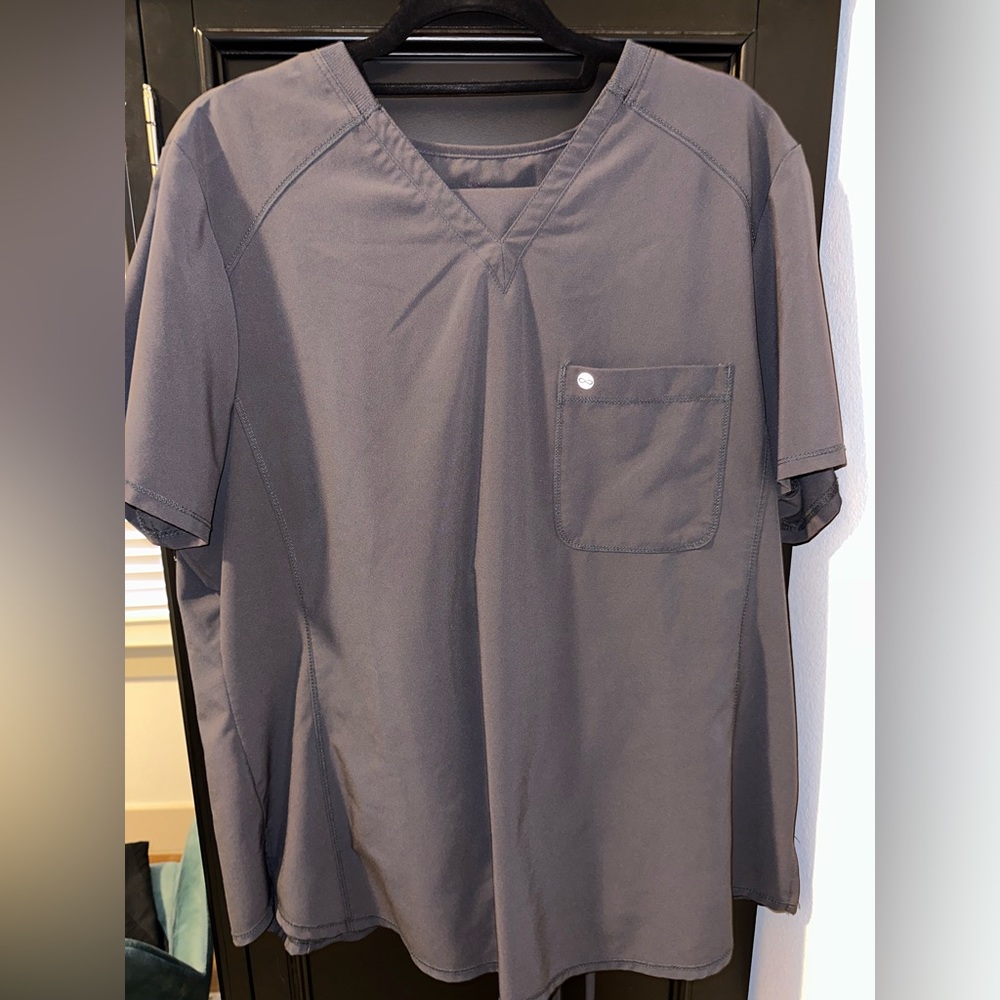 Cherokee Infinity XL Grey Scrub Set